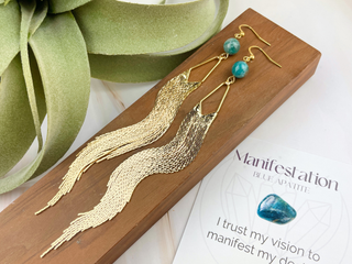 Goddess Tassel Earrings