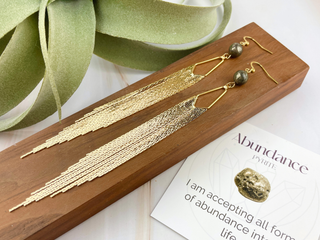 Goddess Tassel Earrings