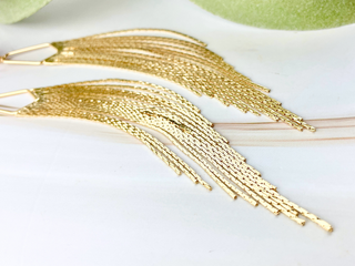 Goddess Tassel Earrings