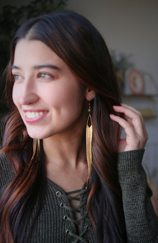 Goddess Tassel Earrings