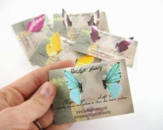 Butterfly Eyelashes - Fairy Wings - Bindi Face Jewel Gem Makeup Costume - Festival Clothing Accessory