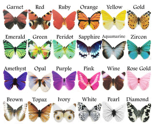 Butterfly Eyelashes - Fairy Wings - Bindi Face Jewel Gem Makeup Costume - Festival Clothing Accessory