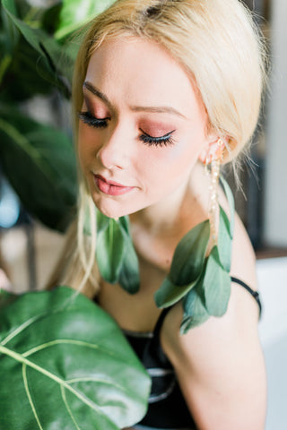 Feather Ear Cuff: Gold Ear Wrap, No Piercing