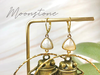 Cicada Gemstone Earrings