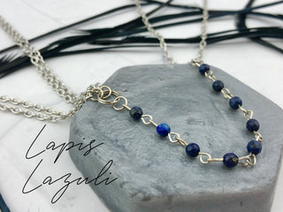 Gemstone Body Necklace - Beach Body Jewelry - Crystal Body Chain - Belly Chain