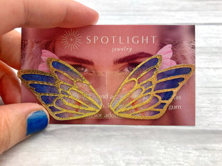 Organza Fairy Eyelashes: Colorful Costume Eye Wings
