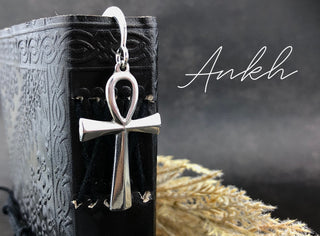 Gothic Bookmarks - Goth Macabre Bookmark - Bird Skull Shepherds Hook - Halloween Book Lovers Gift