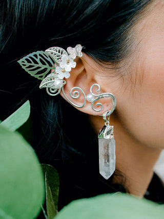 Metal Elven Ears - Elf Ear Cosplay - Fairy Ear Cuff