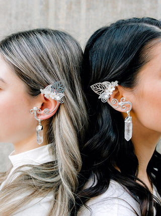 Metal Elven Ears - Elf Ear Cosplay - Fairy Ear Cuff