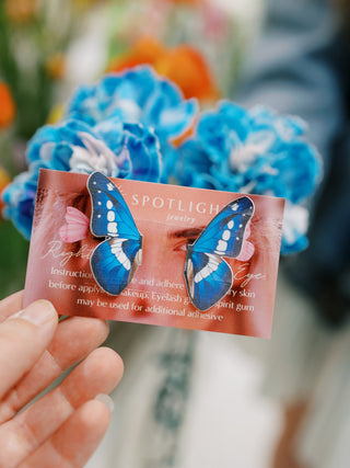 Butterfly Eye Accents: Paper Fairy Wings, Costume Lashes