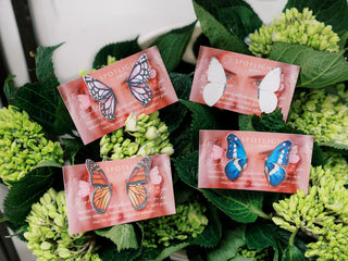 Butterfly Eye Accents: Paper Fairy Wings, Costume Lashes