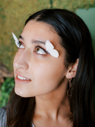 Butterfly Eye Accents: Paper Fairy Wings, Costume Lashes