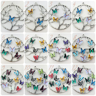 Personalized Birthstone Butterfly Bookmark: Custom Family Tree Gift