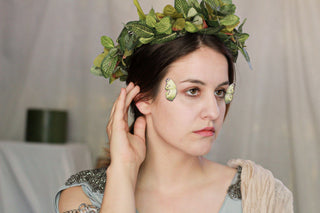 Butterfly Eye Accents: Paper Fairy Wings, Costume Lashes