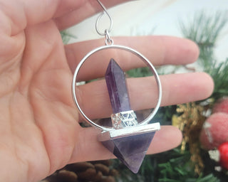1pcs/3pcs Crystal Geometric Ornaments - Christmas Ornaments - Hanging Decor