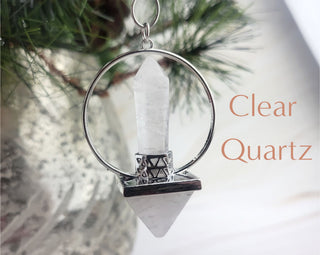 1pcs/3pcs Crystal Geometric Ornaments - Christmas Ornaments - Hanging Decor