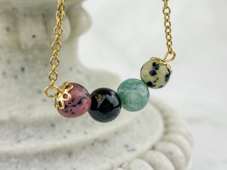 Custom Gemstone Necklace: Personalized Healing Crystal Jewelry
