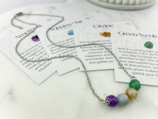 Custom Gemstone Necklace: Personalized Healing Crystal Jewelry