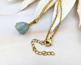 Amazonite / Confidence Gemstone Pendant Necklace