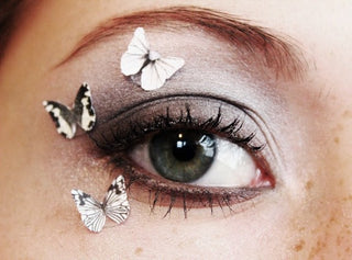 Butterfly Face Stickers: Eye Makeup Decals, Costume Accessories