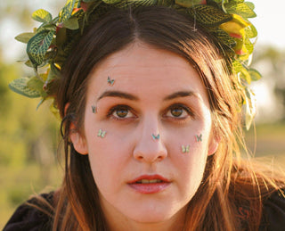 Butterfly Face Stickers: Eye Makeup Decals, Costume Accessories