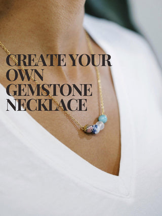 Custom Gemstone Necklace: Personalized Healing Crystal Jewelry