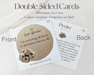 Pyrite Waterfall Earrings - Meaningful Affirmation Jewelry - Gemstone Boho Fringe Tassels