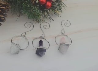 1pcs/3pcs Crystal Geometric Ornaments - Christmas Ornaments - Hanging Decor